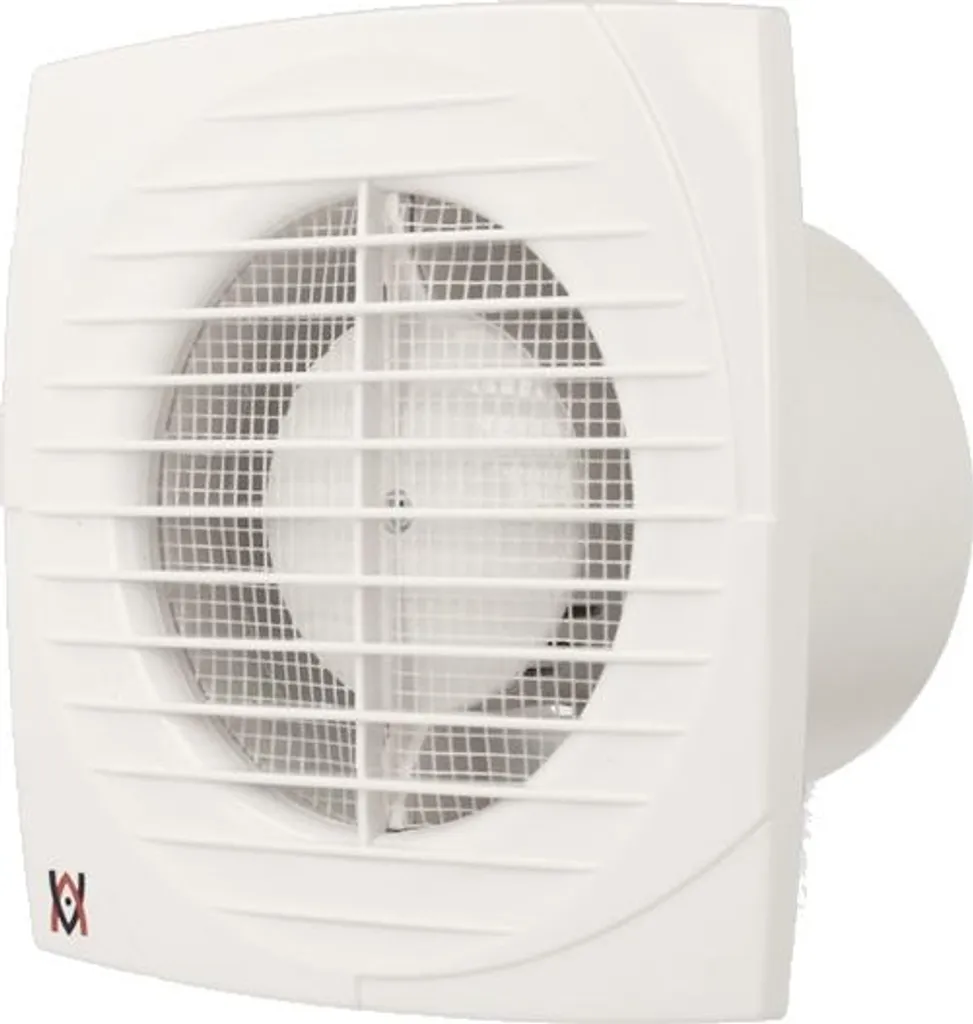 Aérateur de salle de bain 100mm débit 95m3/h extracteur d'air mural