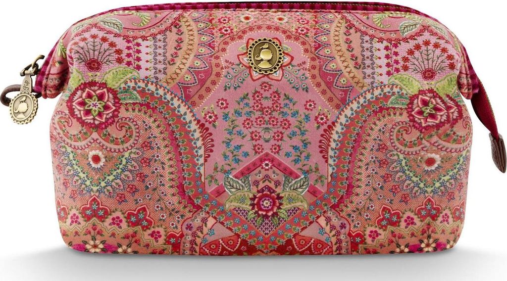 Pip Studio Cooper Cosmetic Purse Medium Jabali Farbe Red 22.5x9.5x15cm