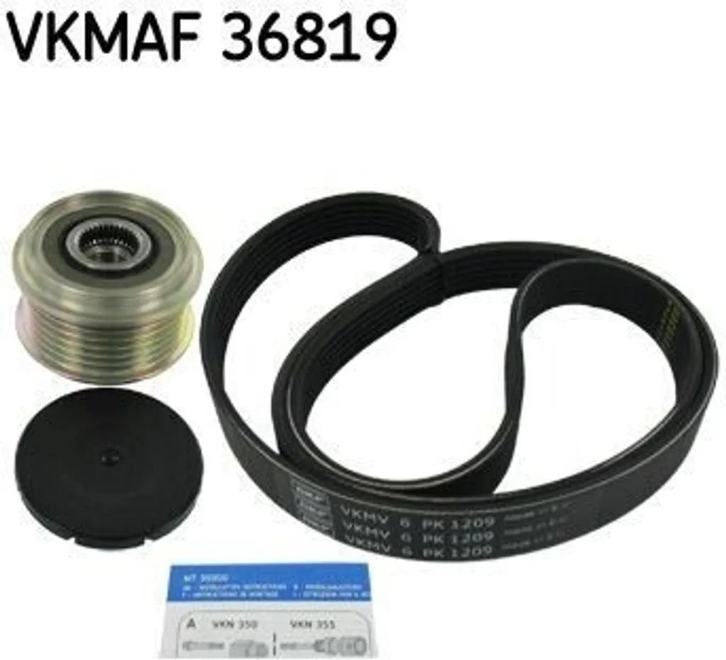 Kit courroie SKF pour entretien Renault Clio et Kangoo - Pack complet