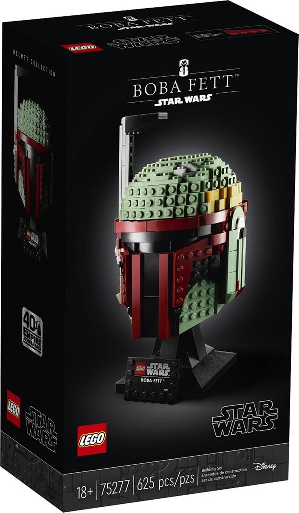 LEGO Star Wars Boba Fett Helmet Building Set, Zestaw do Zdjęcie produktu 