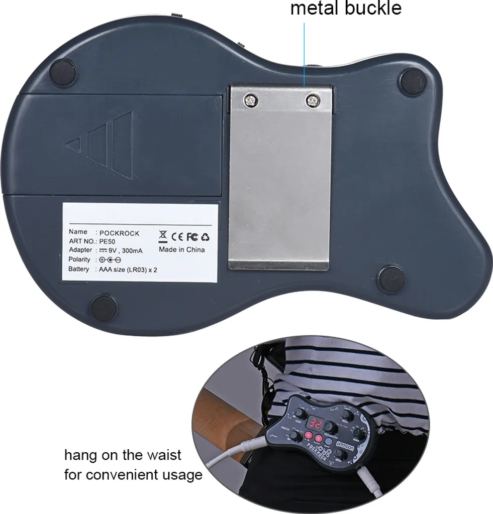 Pédale Guitare Multi-Effets 40 Rythmes et 15 Effets - Version Ultra Compacte - 7