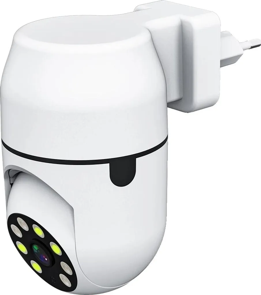 Caméra de Surveillance WiFi Intérieure Tuya 1080P avec Vision Nocturne