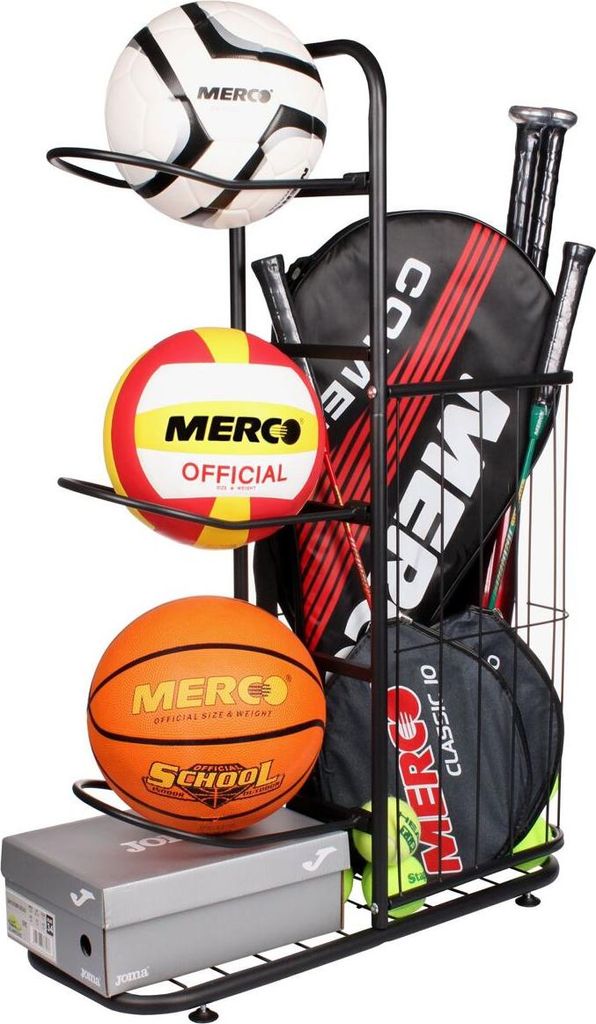 Multisport 3 Sportgeräteständer schwarz Paket 1 Stk Produktbild 