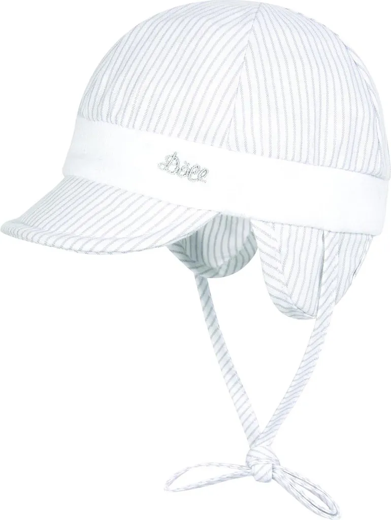 Berretto da baseball Döll da bambino in cotone, a righe argentate