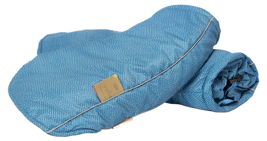 Wobs Hand MOFS Luxe Denim Bleu - Manchons de Vélo Chauds et Stylés
