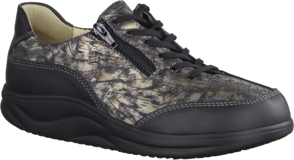 Finn Comfort Otaru Halbschuhe, Damen, bequem, Leder, Schwarz, Finnamic - Marken Finn Comfort, Schwarz, leder (nuri/cortex)