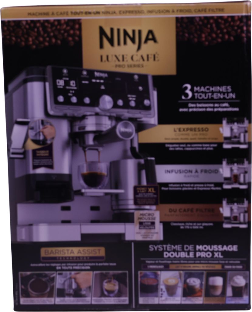 Ninja ES701EU Pro 3-in-1-Kaffeemaschine mit Mahlwerk und Produktbild 