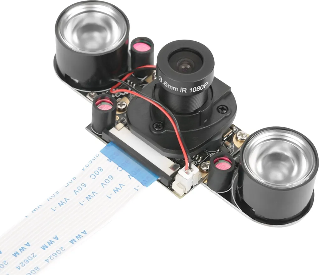 Module de caméra pour Raspberry Pi idéal pour vidéosurveillance HD 5MP
