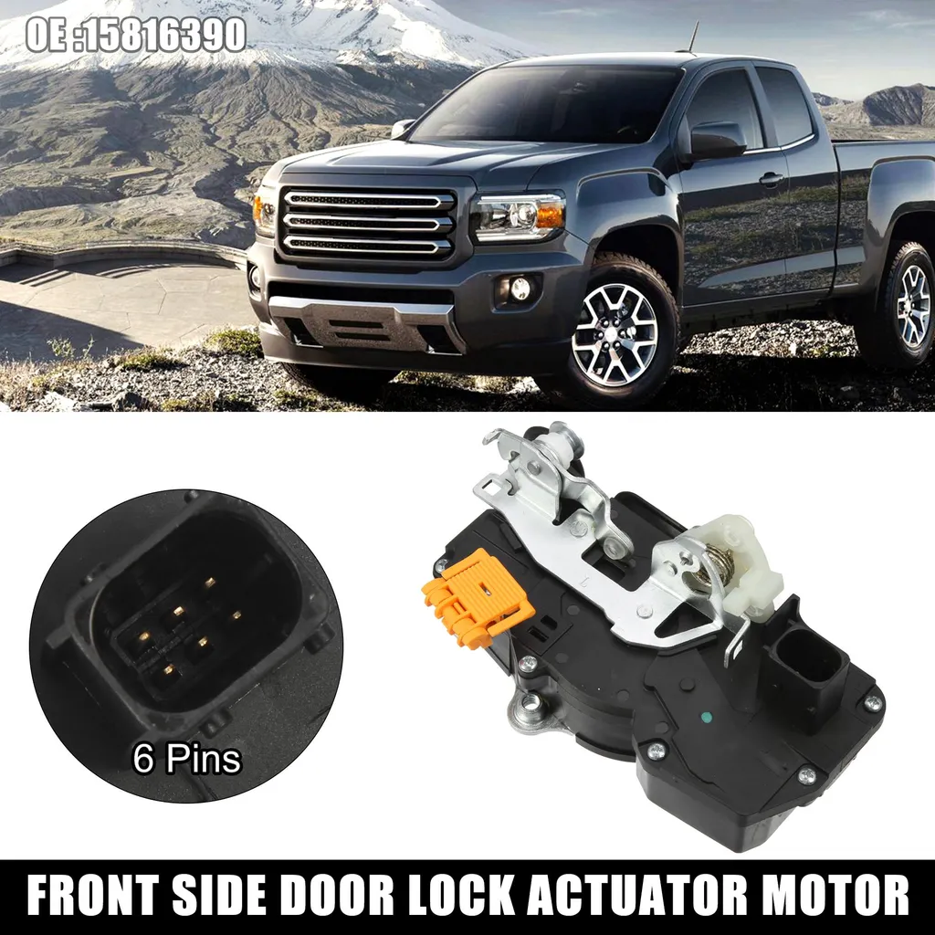 Réparer Serrure de Porte avec ce Moteur Actionneur 15816390 Fiable Noir