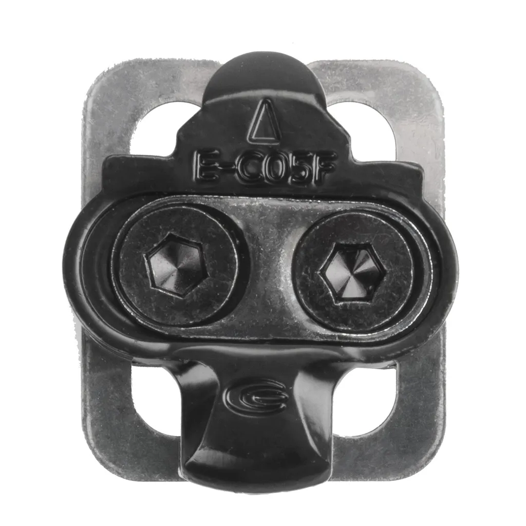 Pédale click Exustar MTB noir avec axe robuste 9/16 pouces