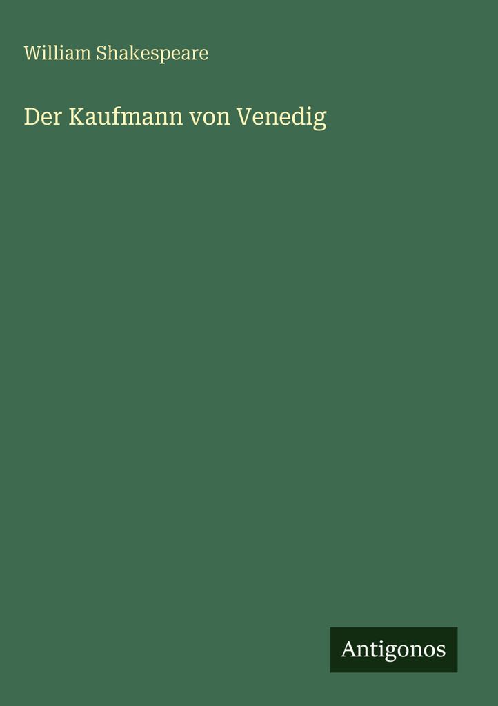 Der Kaufmann von Venedig