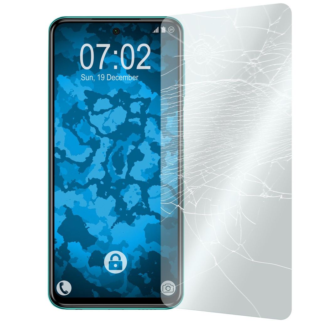 3er-Pack PhoneNatic Glas-Folie klar kompatibel mit Xiaomi Mi Note 9 Pro - Panzerglas für Mi Note 9 Pro