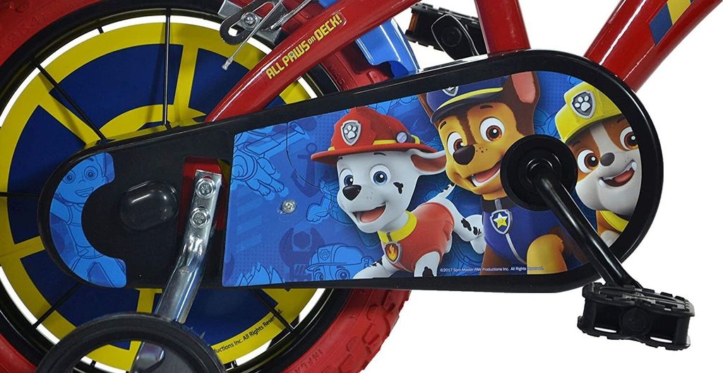 Paw Patrol 14 Zoll 24 cm Jungen Felgenbremse Rot Produktbild 14