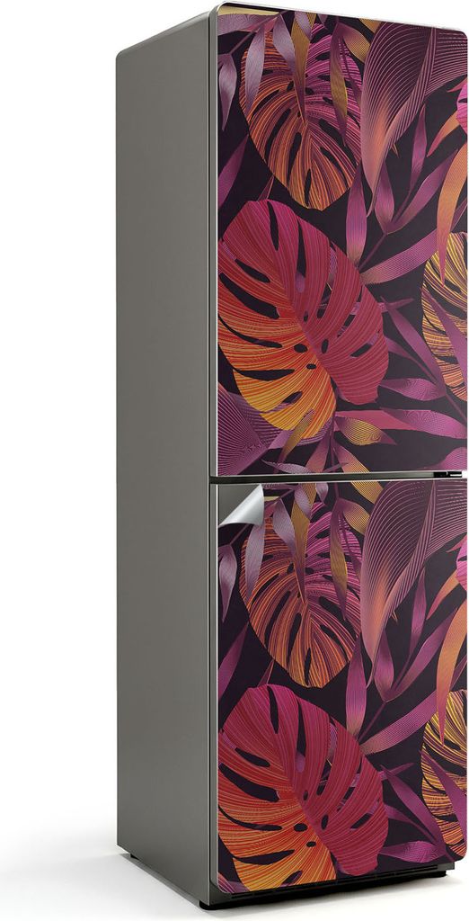 Abstrakte Flecken und Punkte – Kühlschrank Aufkleber – Klebefolie Kühlschrank – Kühlschrank Dekor – Kühlschrankfolie selbstklebend – ...