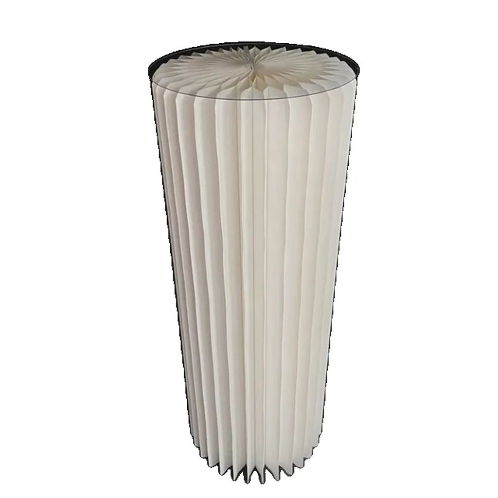 Support à gâteaux pliable blanc 80cm pour décoration événementielle chic