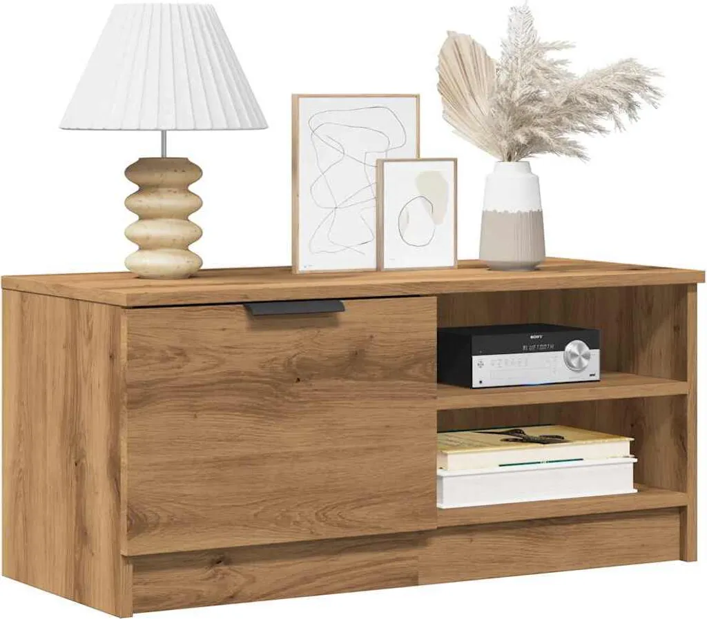 Specifiche Tecniche Maison Exclusive Mobile TV 2 Pezzi Rovere Artisan