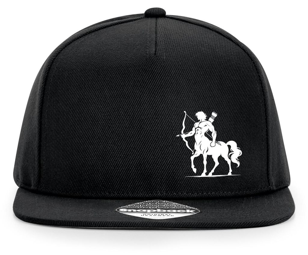 Huuraa Cappy Mütze Zentaur Fabelwesen Black Polyester Snapback Kappe Geschenkidee