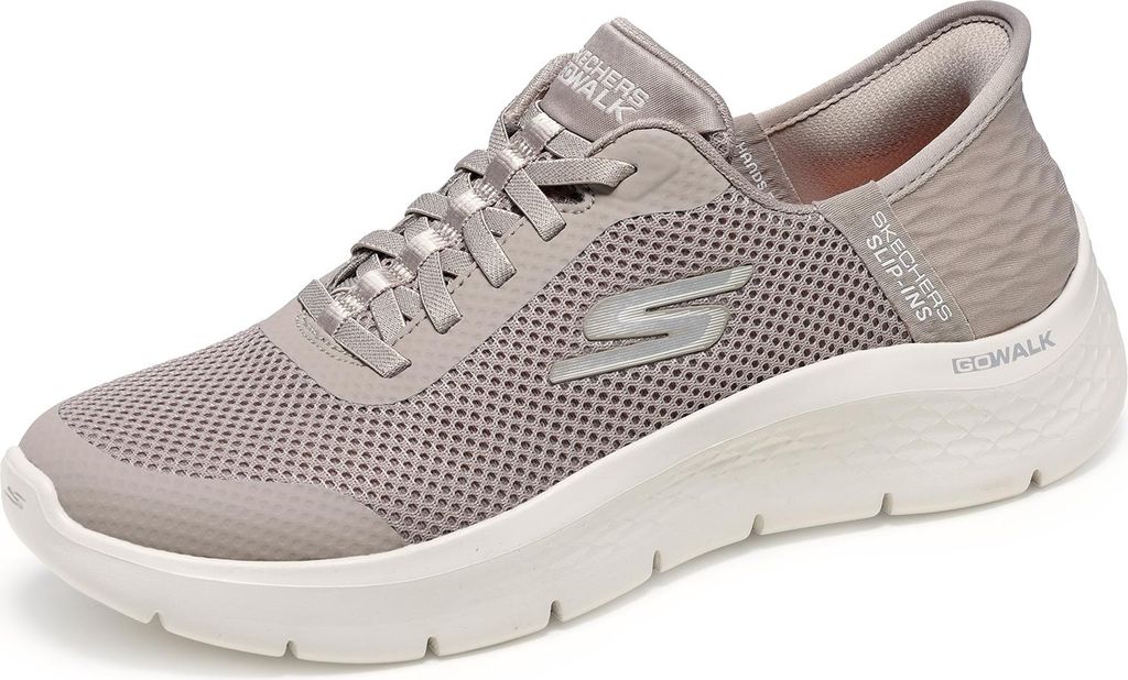 Skechers Damen Slip-ins beige Größe 39 Produktbild 