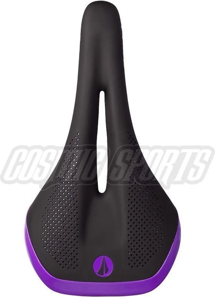 Selle SDG Allure V2 Lady Lux-Alloy 7x7 noir/mauve pour VTT et Route
