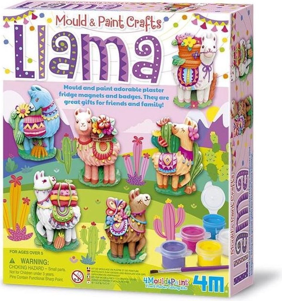 Lama Gips- und Malset Produktbild 