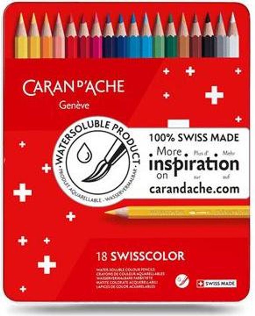 Caran d-Ache 1285.718 Colori assortiti 18 pz Immagine del prodotto 