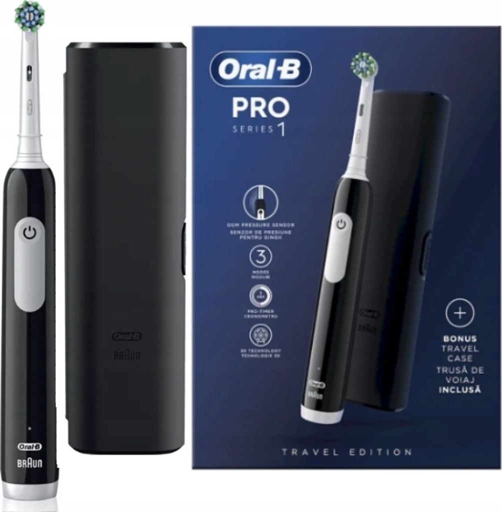 Oral-b pro Serie 1 szczoteczka elektryczna czarna Produktbild 