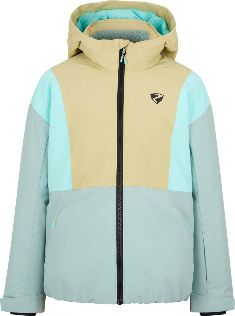 Ziener Skiwear Kinder Ski Jacke ABBE-Z eucalyptus - 116