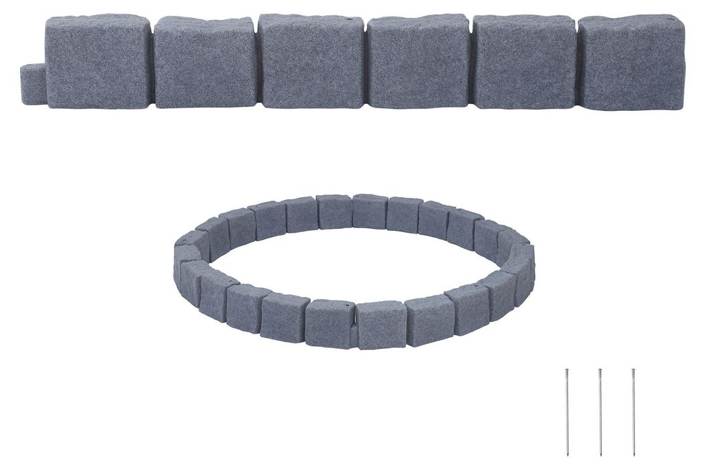 SucceBuy Obramowanie rabat w stylu kamiennym, 119 cm, Zdjęcie produktu 