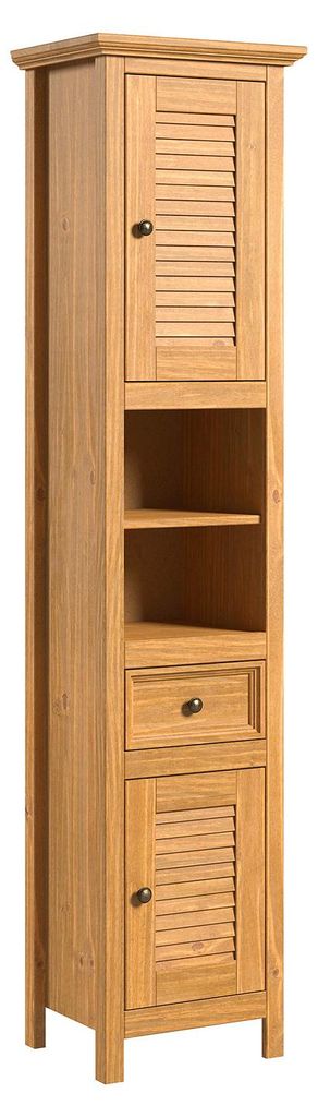 home24 Massiver Hochschrank - Kiefer Produktbild 