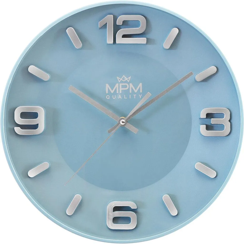 Horloge murale design lisible E01.4454.30 pour ne plus être en retard