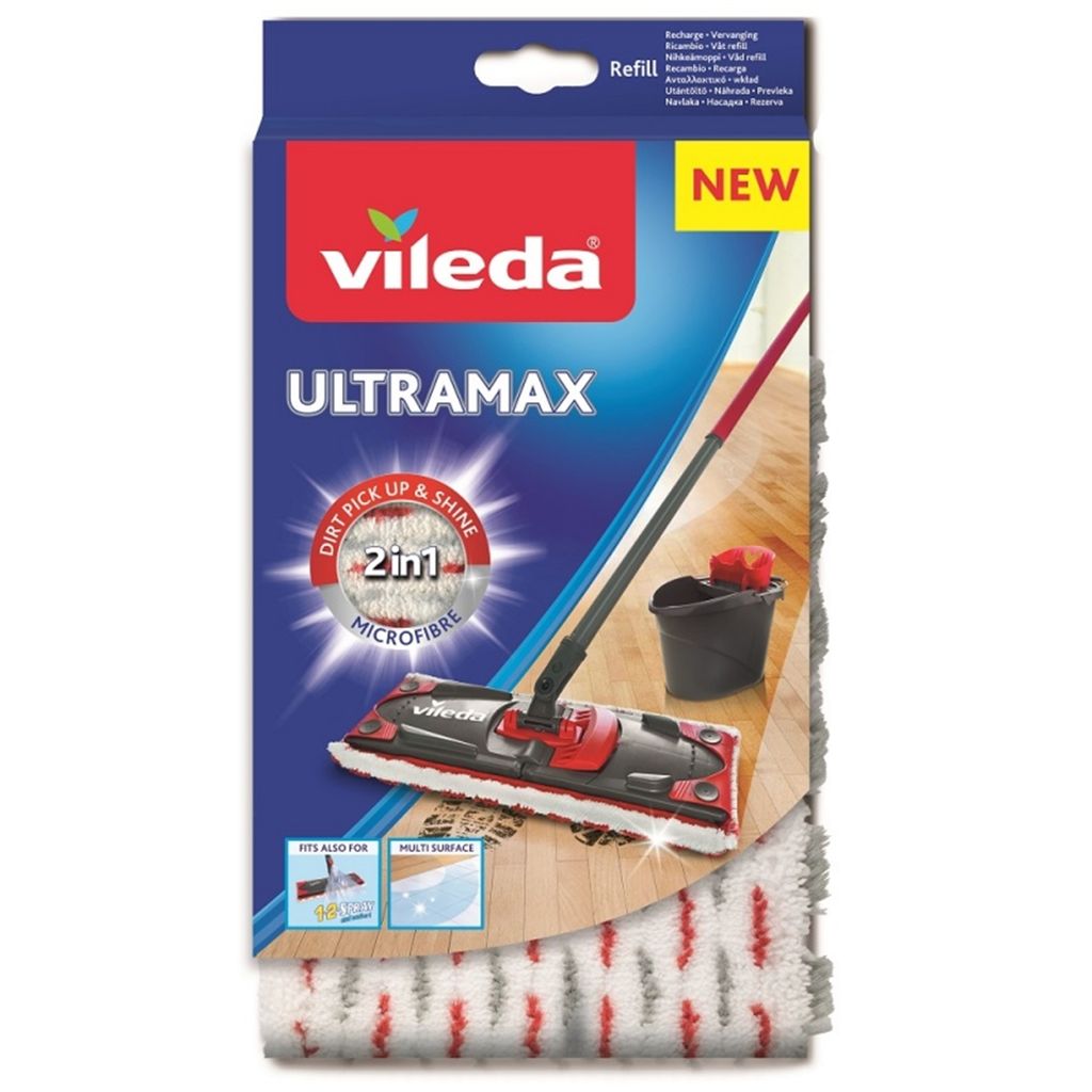 Ultramax Vileda Ersatzbezug 2in1 Microfaser
