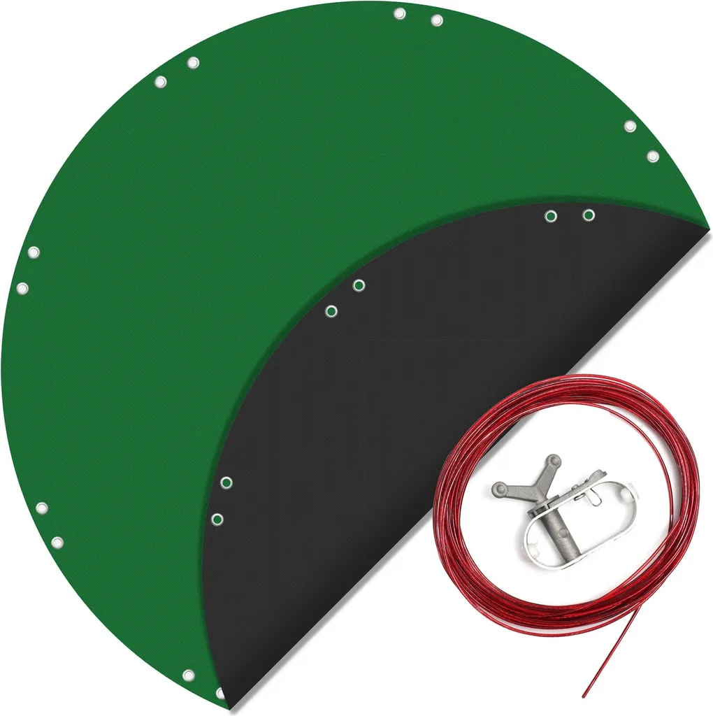 Wiltec Copertura Premium Piscina Ø 460 cm | Telo 200g/m² PE