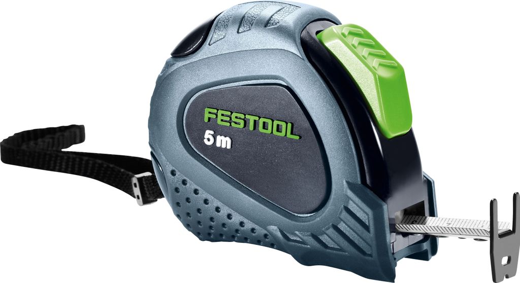 A Festool tape measure is shown against a white background.