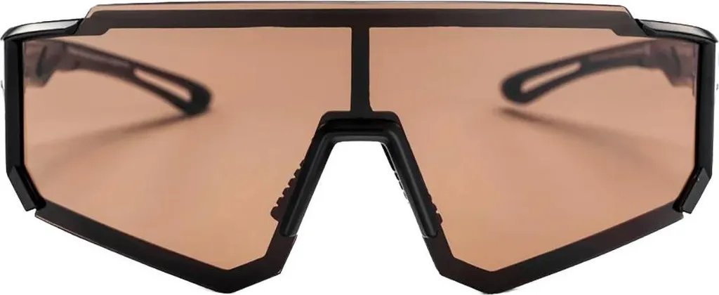 CHPO Siri Lunettes de soleil anti-éblouissement monture noire verres ambre