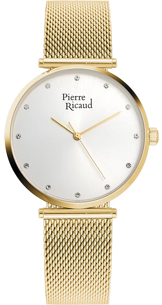 Pierre Ricaud P22035.1143Q: Orologio Donna Oro con Zirconi Brillanti