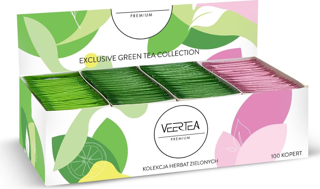Veertea, Tee Geschenkset, Set von 100 Teebeuteln Viele Produktbild 