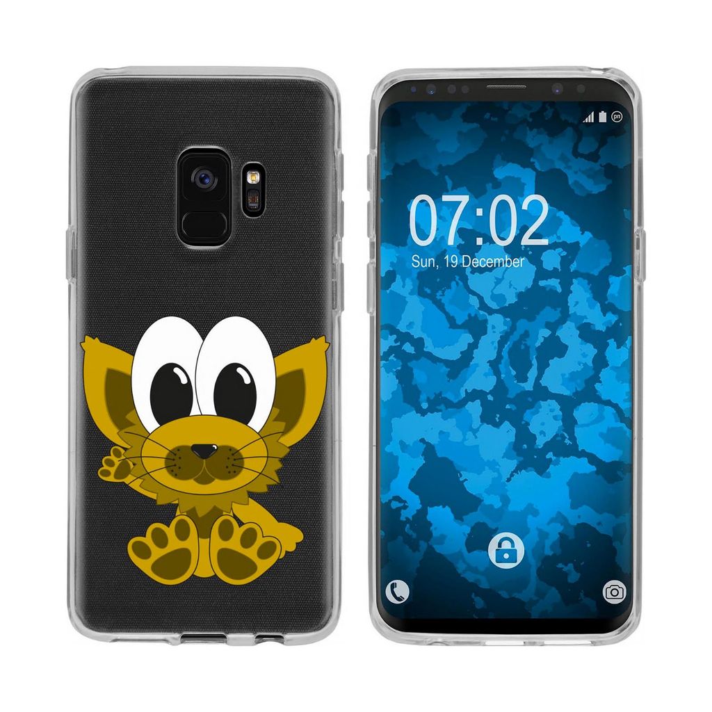 PhoneNatic Case kompatibel mit Samsung Galaxy S9 Silikon-Hülle Cutiemals M7