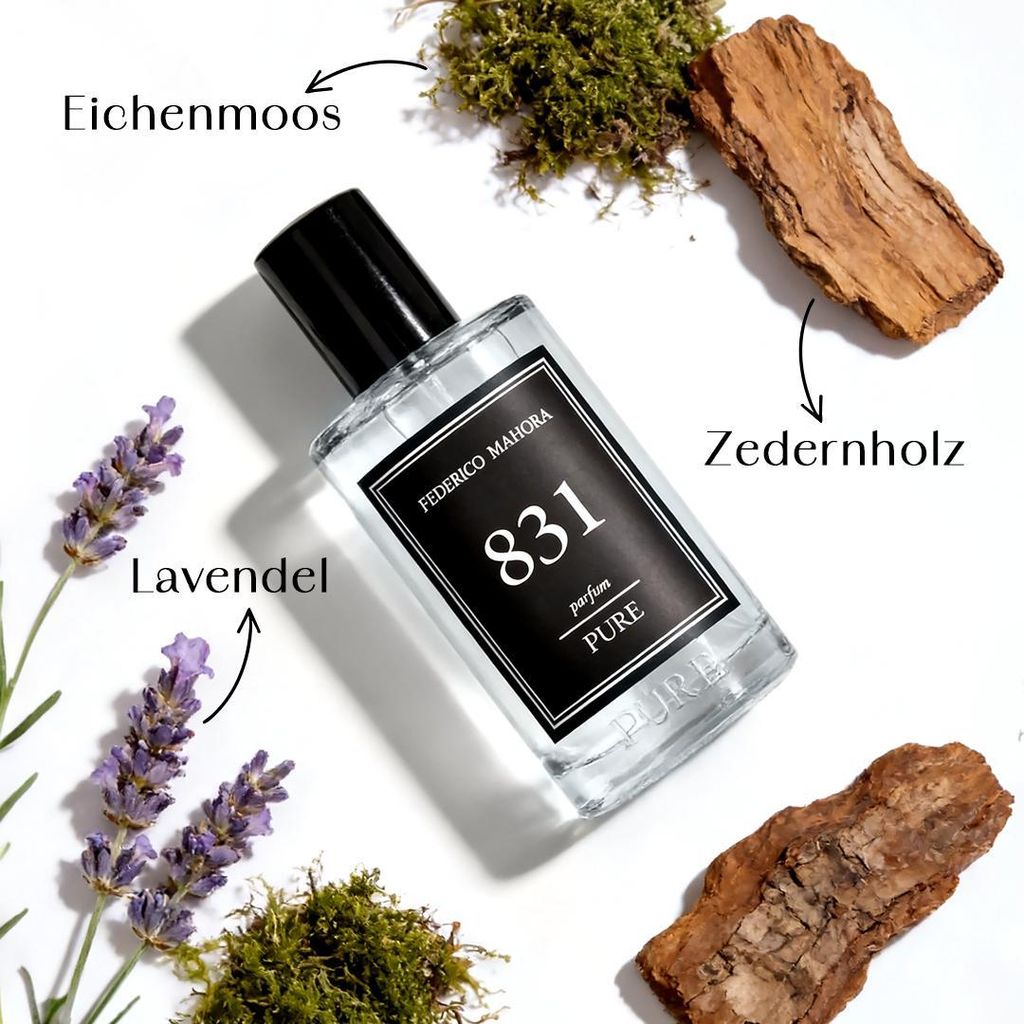 FEDERICO MAHORA PURE 831 Uomo Eau de Parfum 50 ml Immagine del prodotto 