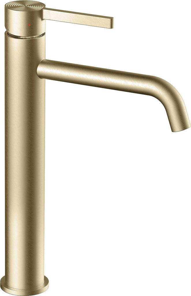 Waschtischarmatur REA Foster Brush Gold 15X5X28,7Cm Produktbild 