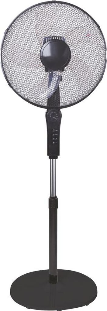 40-cm-Standventilator, schwarz, mit Fernbedienung – VR961098
