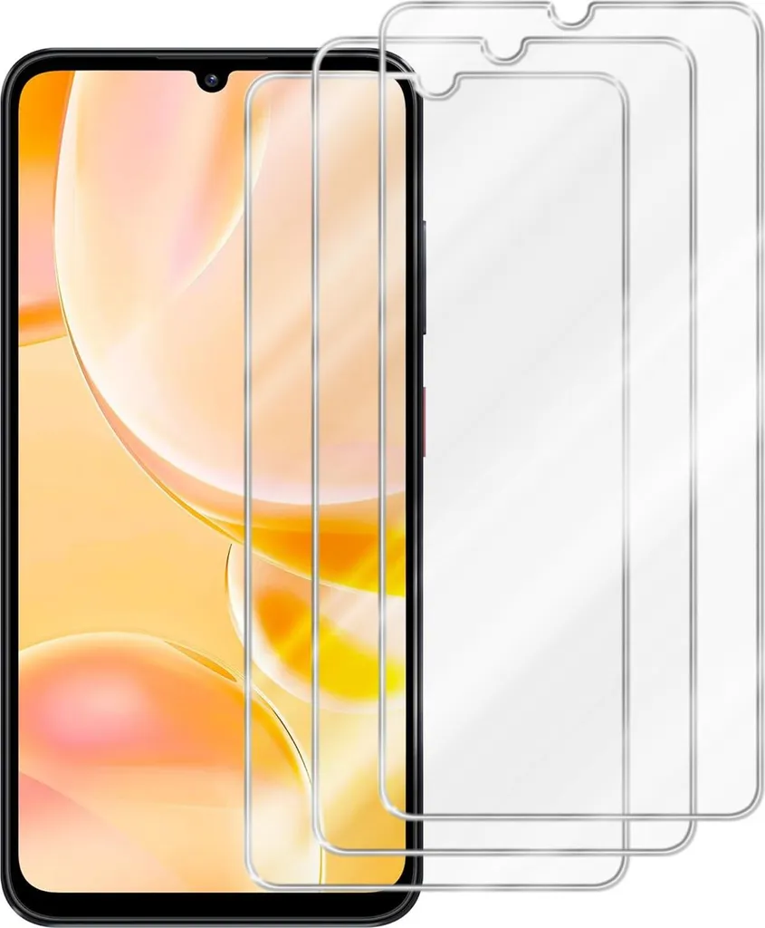 ZTE Blade A35 A55: 3x Vetro Protettivo Cadorabo 9H Ultra Clear
