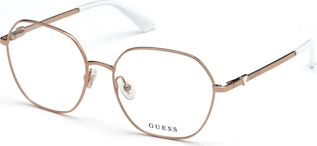 Lunettes de vue Guess GU2780 028 Or Rose Brillant 57-17-140 pour Femme