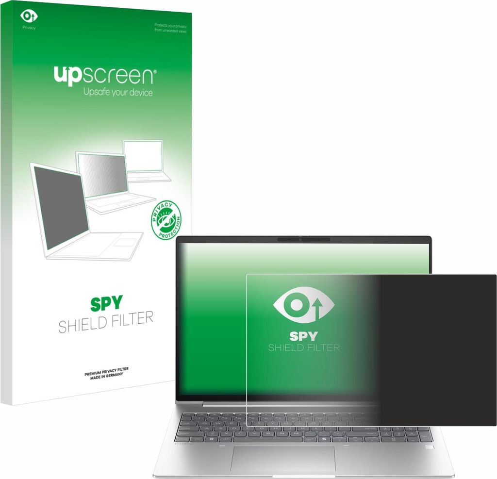 upscreen Blickschutzfilter für HP EliteBook 6 G1i 14 Anti-Spy Privacy Filter Sichtschutz Blaulicht-Schutz