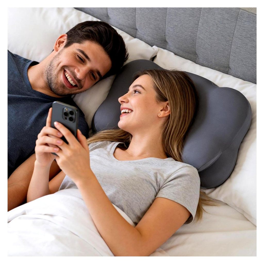 Zervikales Nackenkissen, Ergonomisches Memory Foam Cloud Design für Komfort und Unterstützung - Kissen für Seitenlage | für Reisen, Liegen, Sit...