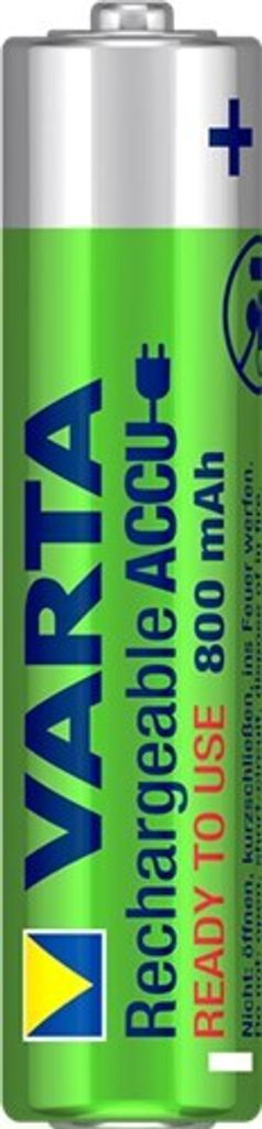 Micro-Akku VARTA ''LONGLIFE ACCU Ready2Use'', Ni-MH, 800mA, Obrázok produktu 23