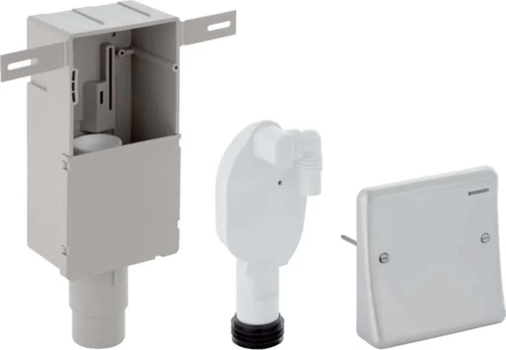 Sifone Geberit UP 152.234 per Scarichi Tecnici - Piastra Acciaio Inox