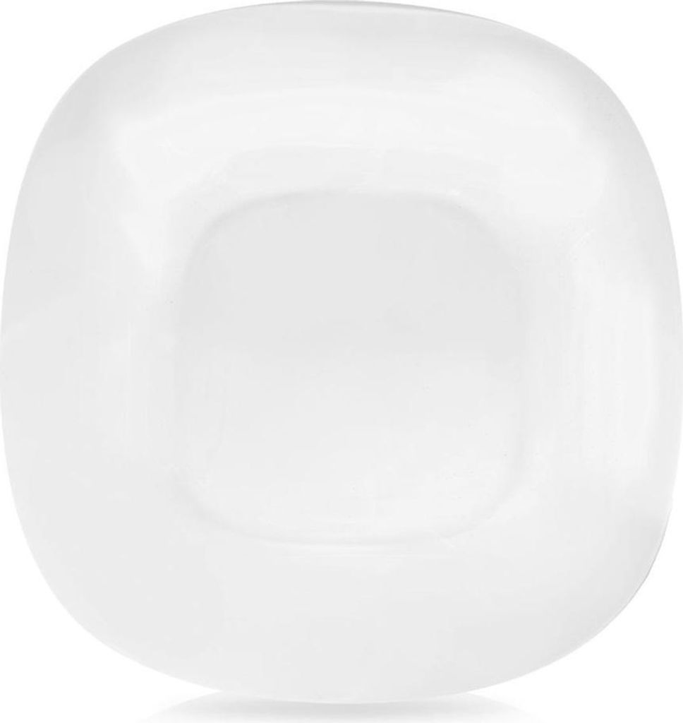 Dessertteller, flach, klein, für Kuchen, Desserts, Snacks, schwarz, Luna, 20 cm