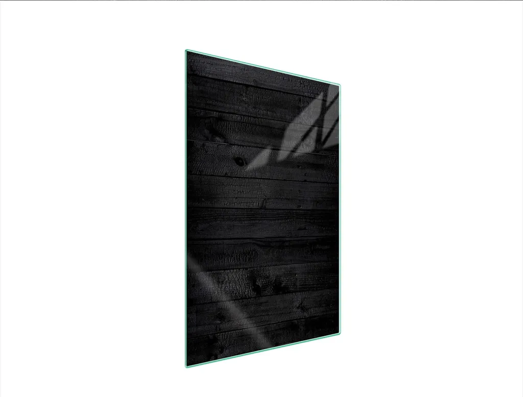 Tagliere in Vetro 35x52 per Induzione | Proteggi Fornelli Effetto Legno