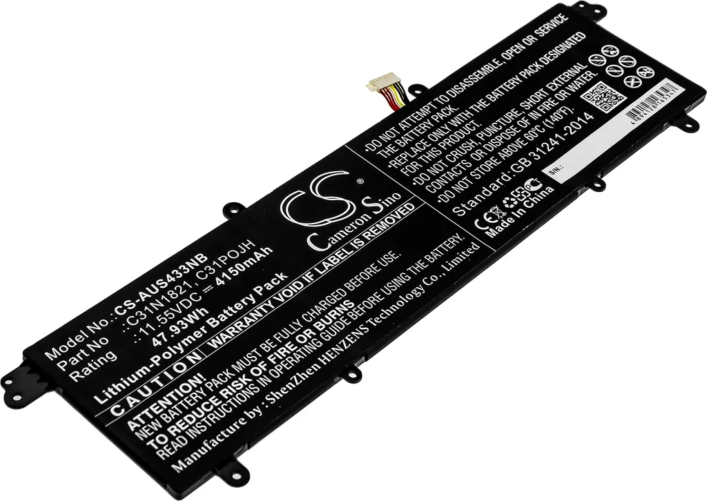 Batterie Ordinateur Portable Asus UX392FA UX392FN VivoBook 14 S433FL