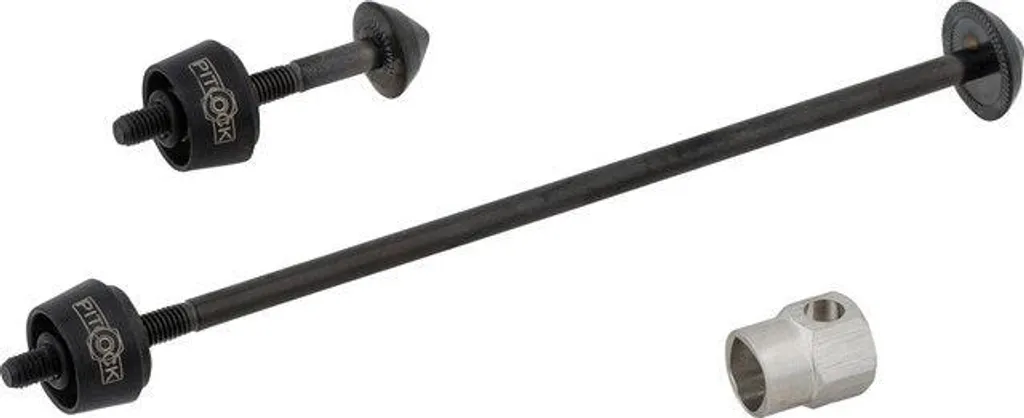 Axe antivol codé Pitlock Set 07 pour roue arrière et selle de vélo